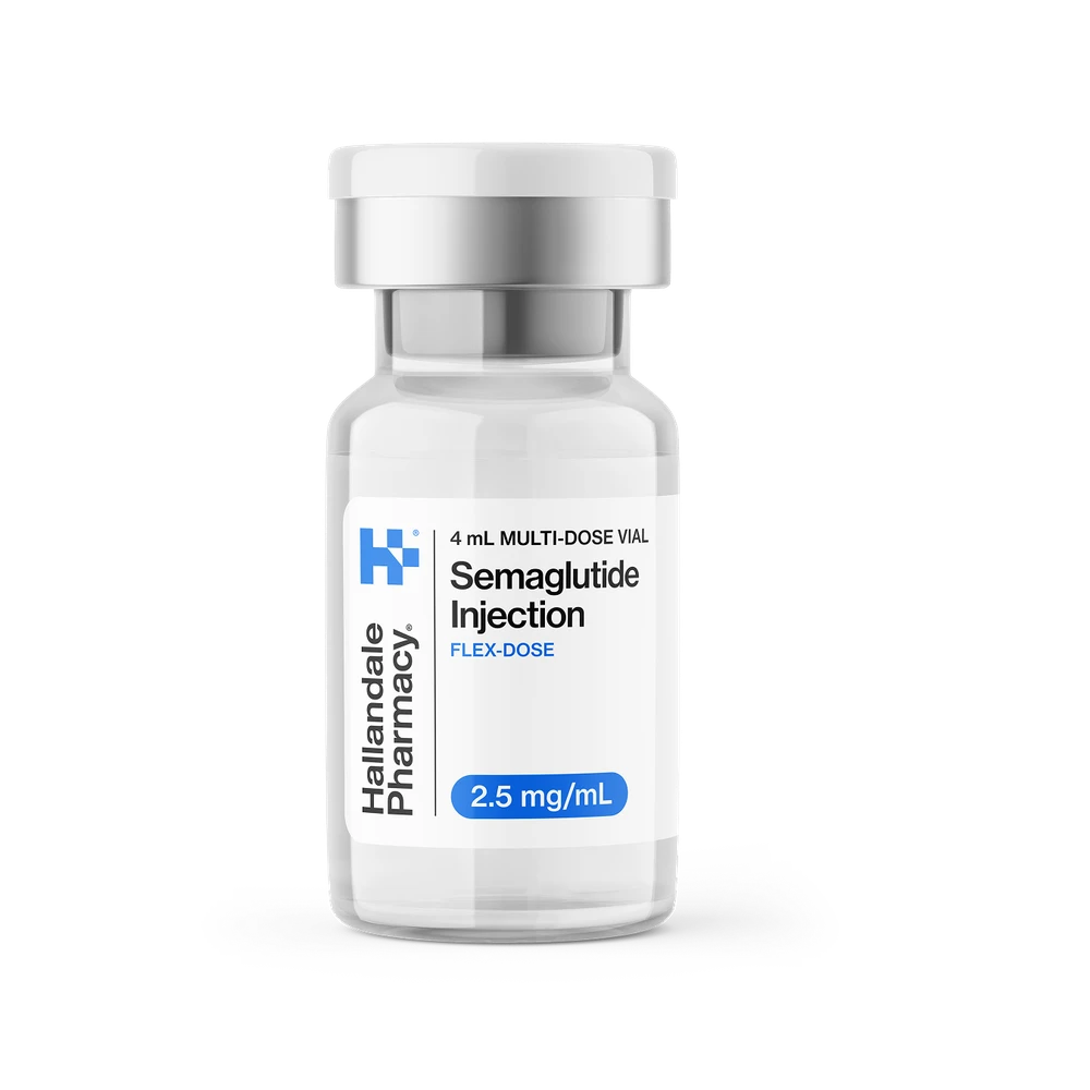Semaglutide injection vial